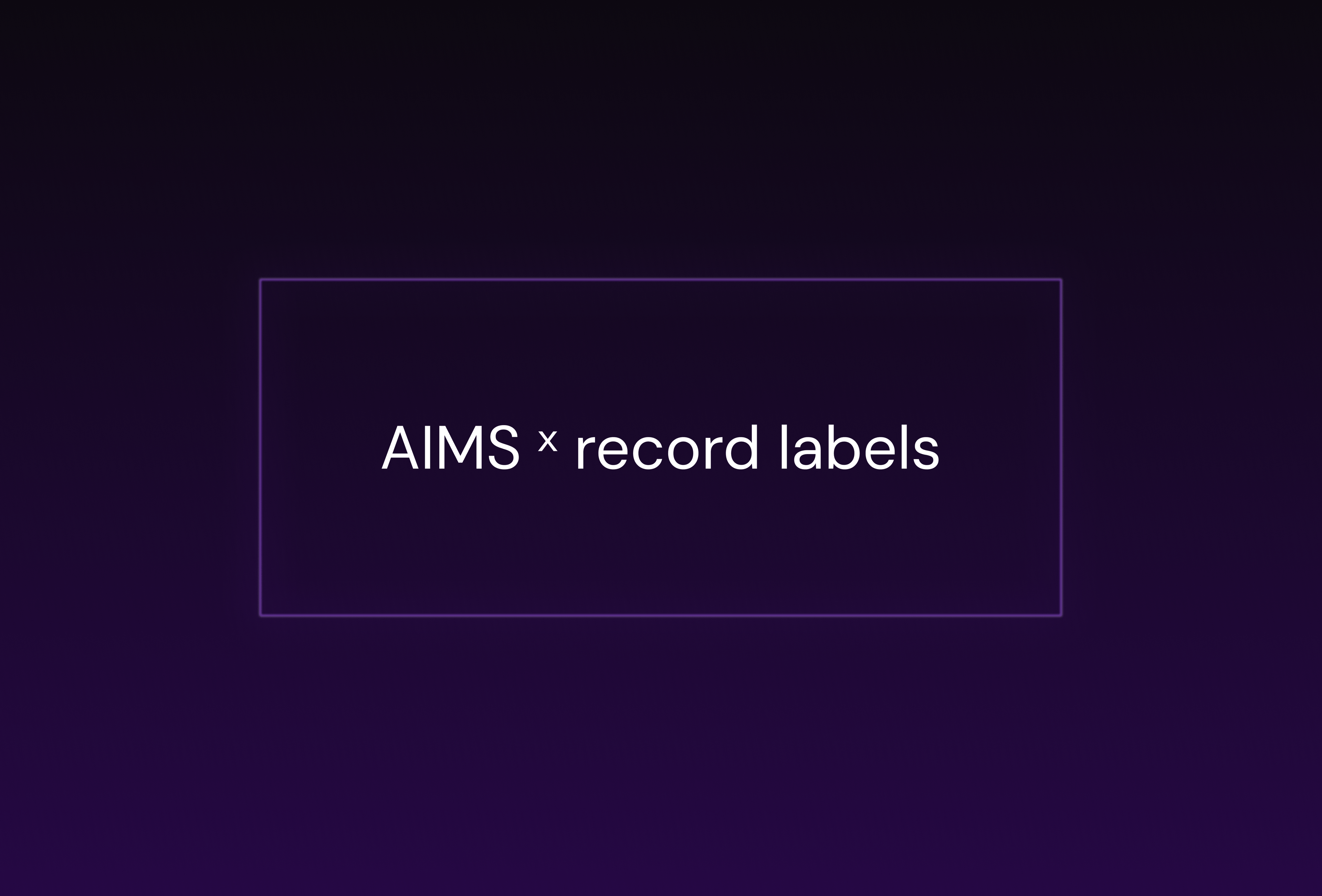How record labels use AIMS music search for sync