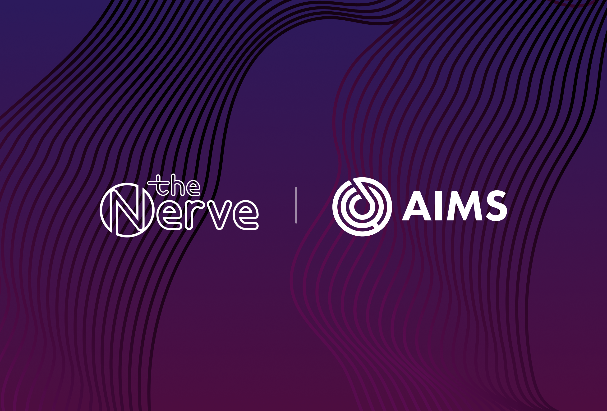 logos of The Nerve and AIMS