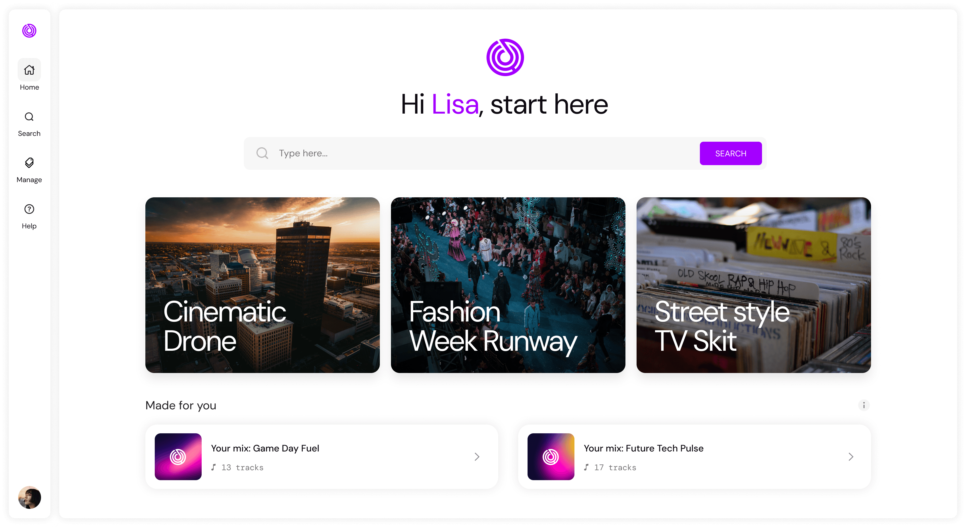 AIMS Platform homepage