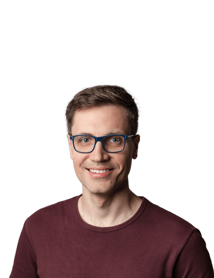 Photo of Viktor Parma, co-founder and head of research at AIMS